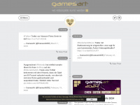 gamesart.de Webseite Vorschau