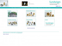 sundwiger.com Webseite Vorschau