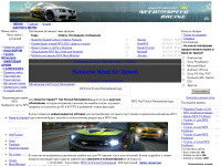 nfs-racing.com Webseite Vorschau