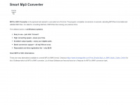 smartmp3converter.com Webseite Vorschau