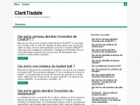 clarktisdale.com Webseite Vorschau