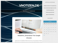 vnotizen.de Webseite Vorschau