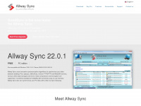 allwaysync.com Webseite Vorschau