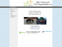 rsv-oppershofen.de Webseite Vorschau