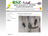 rsz-kabel.de Webseite Vorschau