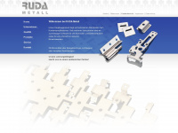 ruda-metall.de Webseite Vorschau