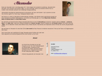 alexander-schlager.de Webseite Vorschau
