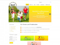 ruf-muc.de Webseite Vorschau