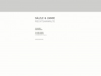 saelzle-zange.de Webseite Vorschau