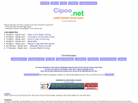cipoo.net Webseite Vorschau