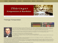 thueringer-komponisten.de Webseite Vorschau