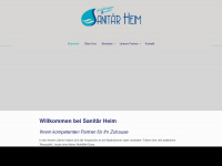 sanitaer-heim.de Webseite Vorschau