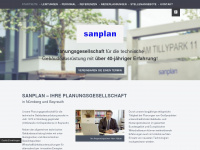 sanplan.biz Webseite Vorschau