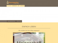 saunagarten.de Webseite Vorschau
