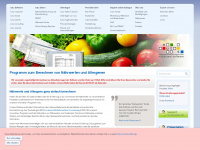 nutritional-software.at Webseite Vorschau