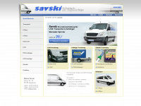 savski.de Webseite Vorschau