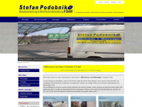 stefan-podobnik.de Webseite Vorschau