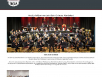 bahnorchester.de Webseite Vorschau