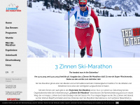 ski-marathon.com Webseite Vorschau