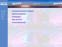 deppe-software.de Webseite Vorschau