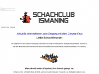 schachclub-ismaning.de Webseite Vorschau