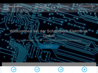 schambeck-elektronik.de Webseite Vorschau