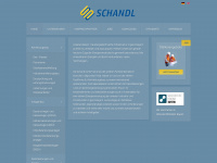 schandl.de Webseite Vorschau