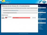schanzerskischule.de Webseite Vorschau