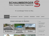 schaumberger.de Webseite Vorschau
