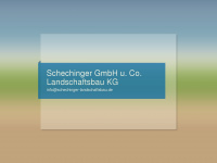 schechinger-landschaftsbau.de Webseite Vorschau