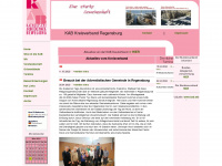 kab-regensburg-land.de Webseite Vorschau