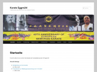 karate-eggmuehl.de Webseite Vorschau