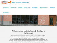 schloetzer-maler.de Webseite Vorschau