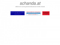 schanda.at Webseite Vorschau