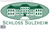 Schloss-sulzheim.de