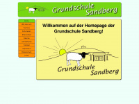 volksschule-sandberg.de Webseite Vorschau