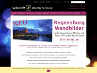 schmidt-werbetechnik.de Webseite Vorschau