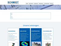 schmidt-wft.com Webseite Vorschau