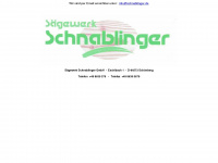 schnablinger.de Webseite Vorschau