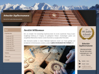 schneider-zupfinstrumente.de Webseite Vorschau