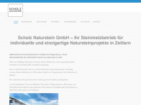 scholz-naturstein.de Webseite Vorschau