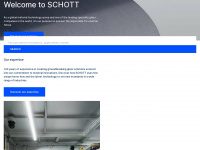 us.schott.com Webseite Vorschau