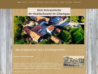 schranzhofer-holz.de Webseite Vorschau