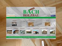 bach-zimmerei.de Webseite Vorschau