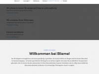 bliemel-gmbh.de Webseite Vorschau