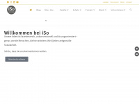 iso-ev.de Webseite Vorschau