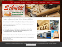 schreinerei-schmitt.de Webseite Vorschau