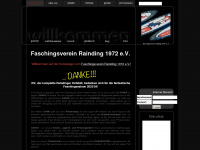 faschingsverein-rainding.de Webseite Vorschau