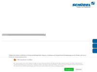 schuebel.biz Webseite Vorschau