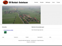 ssv-marnbach.de Webseite Vorschau